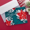 Spellbinders Poinsettia Bloom Etched Dies, Metal