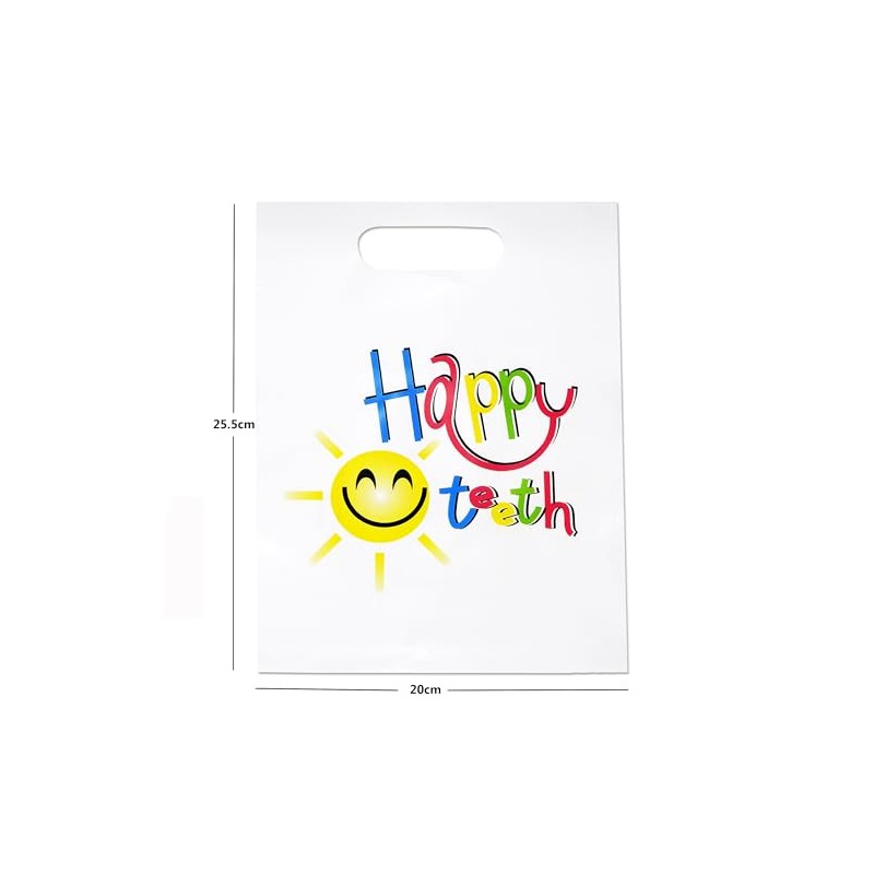 Happy Teeth Bags ~ Childrens Dental Care Essentials (10 Bags)