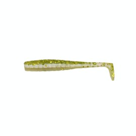 Crappie Magnet Tiny Dancer 12 Pieces Pack, 1.75" Paddle Tail for Crappie and Other Species, Butla Gold