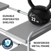Simple Houseware Under Sink 2-Tier Heavy Duty Expandable Rack Organizer,