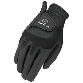 Heritage Elite Show Gloves, Size 10, Black