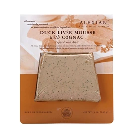 Alexian Pate Duck And Pork Liver Mousse W/Cognac - 5 Ounce (Pack of 6)