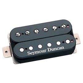 Seymour Duncan 11102-01-B SH-2 Jazz Model Humbucker Pickup - Black Neck with 2 Patch Cables