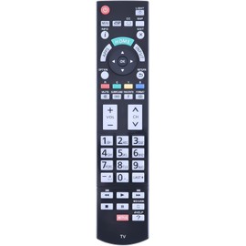 N2QAYB000862 Universal Remote Control Compatible for Panasonic N2QAYB000865 N2QAYB000927 TC-L55DT60 TC-L65WT600 Plasma HDTV TV