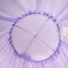 Dix-Rainbow Large Children Bed Canopy pale purple Round Dome Girls