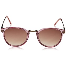 A.J. Morgan Castro Round Sunglasses, Crystal Light Pink, 49 mm