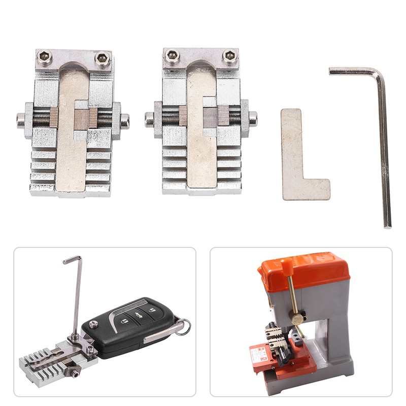 Universal Key Clamping Fixture Locksmith Tools for Key Copy Duplicate