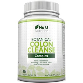 Colon Cleanse - Detoxification of the Colon - Only Natural Ingredients - Reduces Harmful Toxins Improves Digestion & Increases Energy