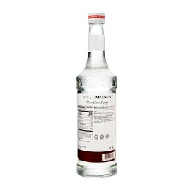Monin Monin - Pure Cane Syrup, Pure and Sweet, Great for Coffee, Tea, and Specialty Cocktails, Gluten-Free, Non-GMO (750 ml)