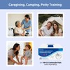 60 Commode Liners with Absorbent Pads for Bedside & Portable