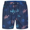 Happy Shorts Men's Swimming Shorts Beach Shorts Lobster Shells Sea