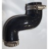Crusader Raw Water Pump To Oil Cooler Hose & Clamps