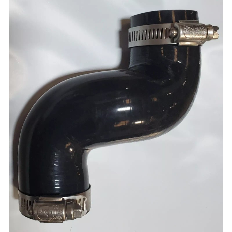 Crusader Raw Water Pump To Oil Cooler Hose & Clamps