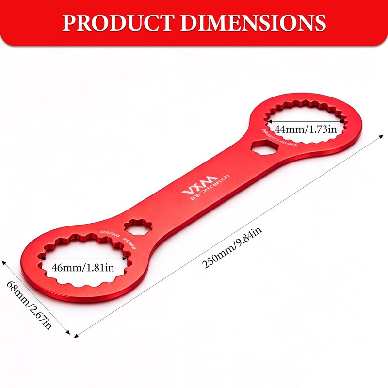 Centerlock Tool for Bicycle Brake Discs, Centre Lock Nut Key