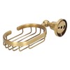 Wall Soap Dish Bottom Hollow Design Retro Style Keeping Tidy