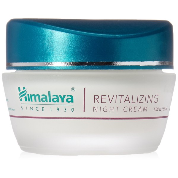 Himalaya Revitalizing Night Cream for Damaged and Aging Skin, Daily Deep Moisturizing Overnight Repair Treatment, For All Skin Types, 1.69 Oz (50Ml)