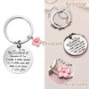 Sister Keychain Gifts for Girls Women Sisters Birthday Gifts from