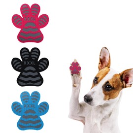 Multicolor Dog Paw Pads - Anti Slip Toe Grips for Senior Dogs, Whole Paws Protection on Hot Pavement - 40Pcs XXXL