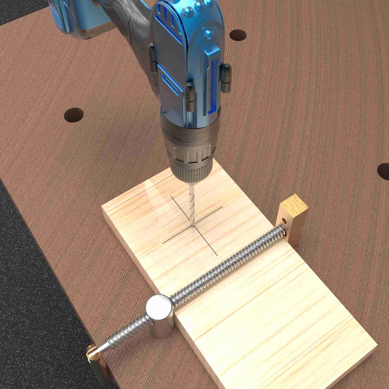 Woodworking Bench Dog Clamp Strong Metal Fast Fixed Portable Woodworking