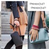 2 Pcs Silver Bag Extender Purse Strap Extender 4.7 Inch