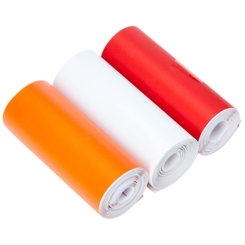 Simply 2250 Lens Tape, Red/Clear/Amber