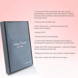 MEDIUM SKIN Mineral Powder Makeup Kit 17 Piece COMPLETE SET Includes 2 Foundation, Veil, Bronzer, Highlighter, Concealer, Primer & Professional Brush Set