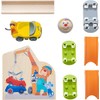 HABA Kullerbü 304782 Theme Set Scrap Yard, Wooden Marble Run