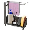 Uneeruiqy Kitchen Rag Rack, Kitchen Sink Caddy Sponge Holder with