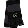 I Duck Oregon Embroidered Scarf (Black/Grey Green Thread)