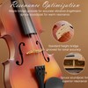 4/4 Full Size Beginner Violin, Acoustic Fiddle Set for Adults,