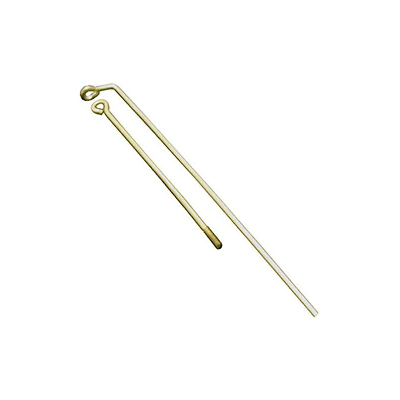 LASCO 04-3525 Toilet Tank Ball Lift Wires Brass, with Set