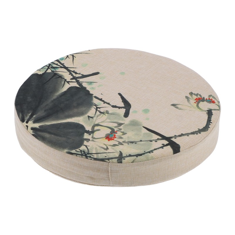 Cushion DirtResistant Removable Washable Chinese Style Cotton Linen Fabric Comfortable