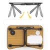 Elekin Folding Lap Desk for Laptop，Portable Laptop Desk Bed Table