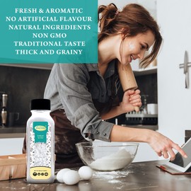 ANAAJ VALLEY Sea Salt - 500g Natural Sea Salt – Himalayan Cooking Salt (Namak) - Adds Taste and Flavor in Food - Fresh & Aromatic - Great for Cooking, Baking, Pickling and More - Gluten-Free | Non-GMO