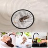 ISIYINER Drain Strainer Stainless Steel Round Hair Catcher Shower for