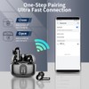 Wireless Earbuds, Bluetooth 5.3 Headphones In Ear with 4 ENC