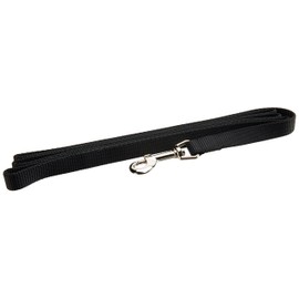 Coastal - Single-Ply Dog Leash, Black, 5/8" x 6'