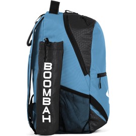 Boombah Gamer Bat Bag Black/Columbia Blue