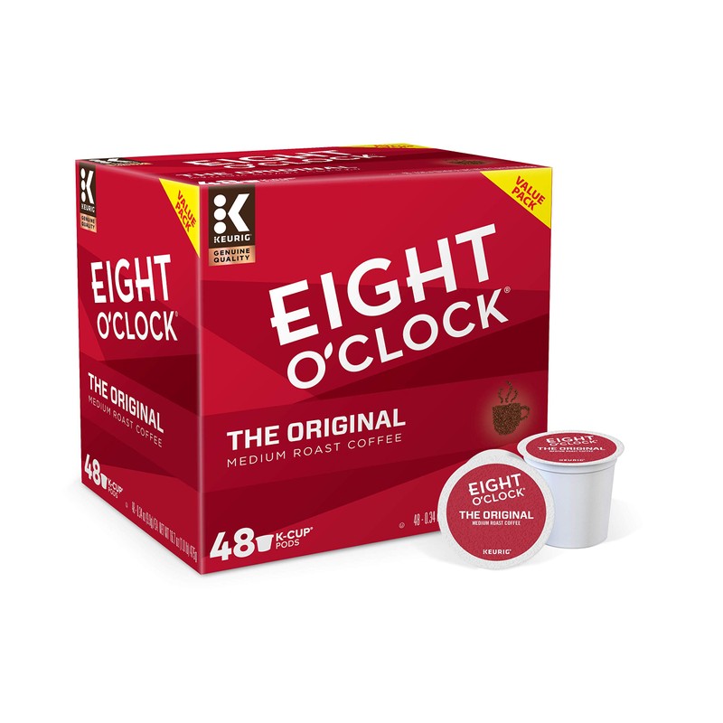 Eight O'Clock Coffee The Original, Single-Serve Keurig K-Cup Pods, Medium