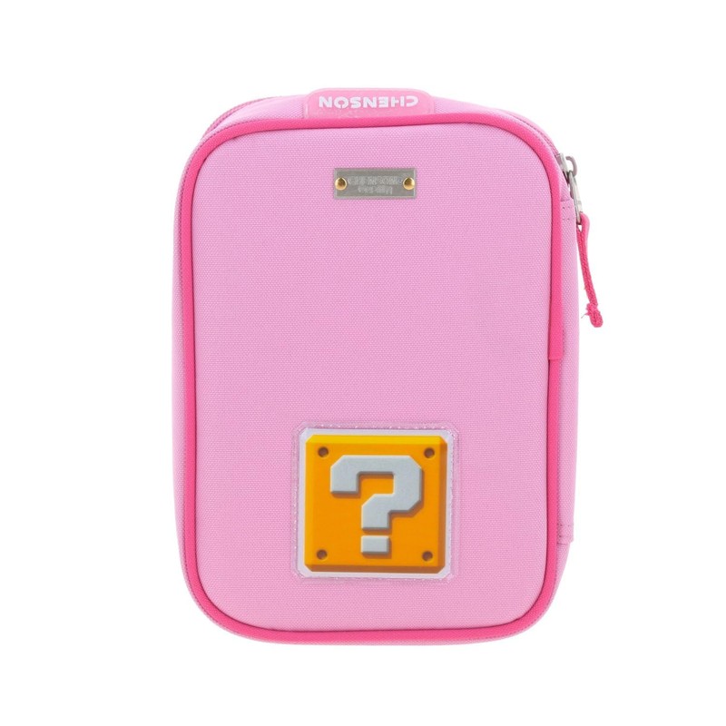 Lapicera Rosa Capitonado Princesa Peach Mario Bros Chenson Kiut