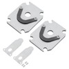 PATIKIL Air Compressor Valve Plate, 2 Set Metal Air Compressor