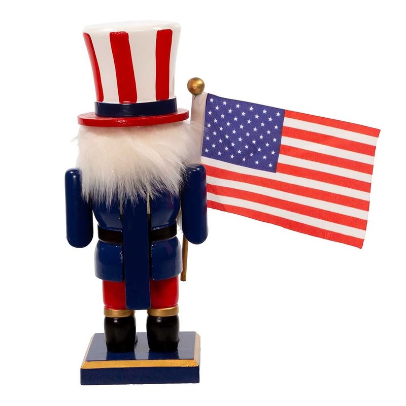 Kurt Adler 9-Inch Patriotic Gnome Nutcracker