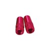 FOGLIA ALUMINUM VALVE CAP, Presta Type, 2 Pack, Red, LY-NC-FR(2PCS)