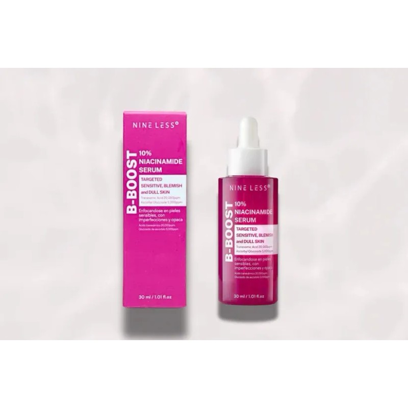 Srum Nineless B-Boost Niacinamida 10 Sin Parabenos Hipoalergnico 30ml