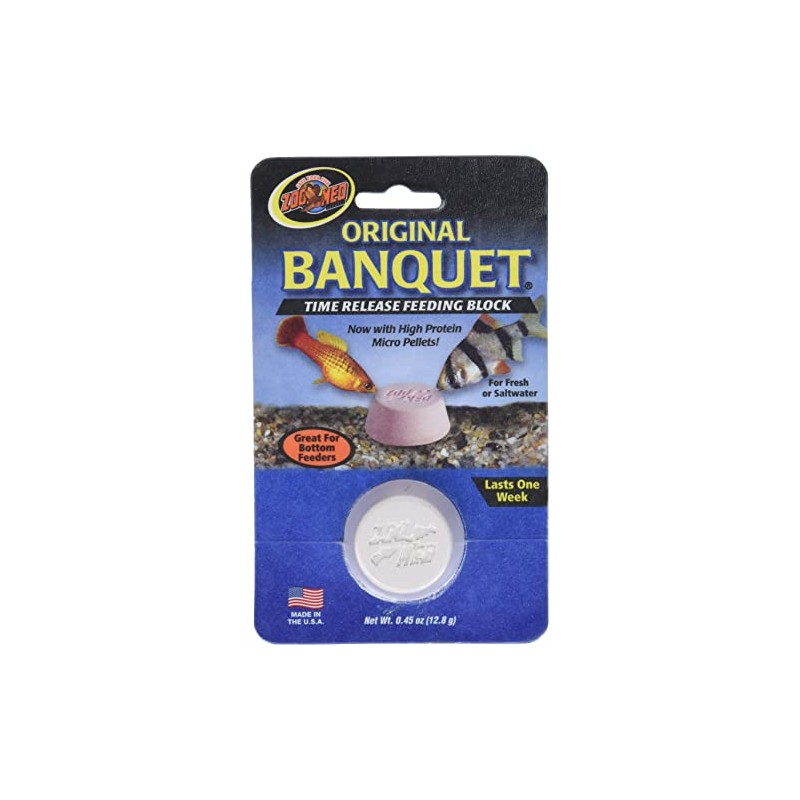 Zoo Med Original Banquet Feeding Block, 0.45-Ounce