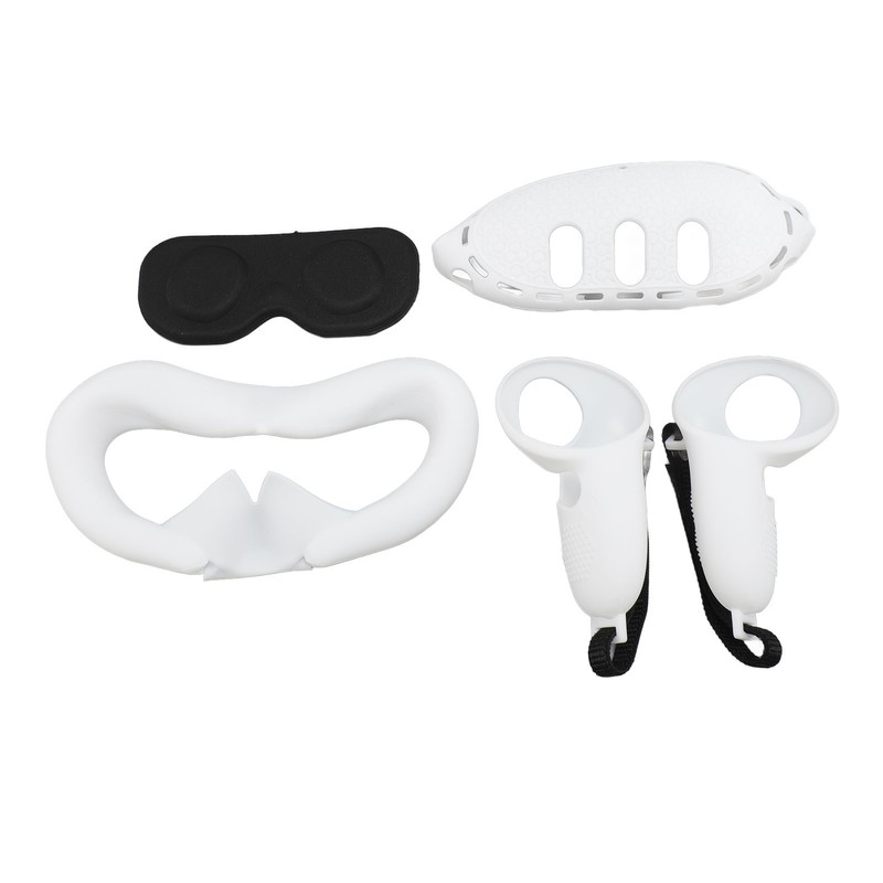 VR Glasses Silicone Cover Set Controller Grips Front Shell Headset