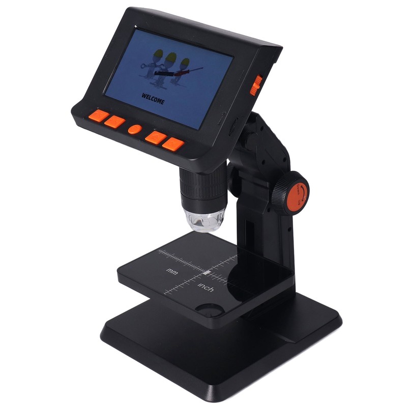 Portable HD Desktop Electronic Digital Microscope 1000x 4.3Inch LCD Digital