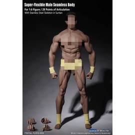 OBEST TBLeague PL2016-M34 Wheat Skin Colour Asian Strong Male Action Figure (Headless)