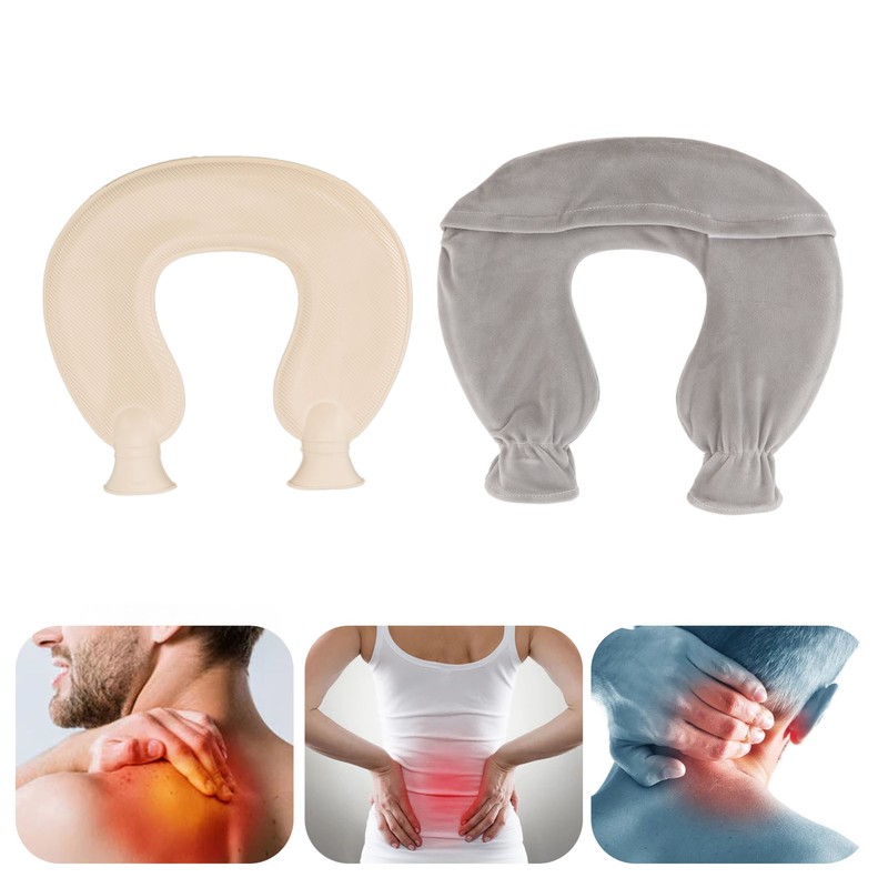 1L Hot Water Bottle U Shaped Hot Water Bag for