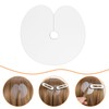 50 Pcs Heat Shield Guards, Round Hair Extension Protective Cover,